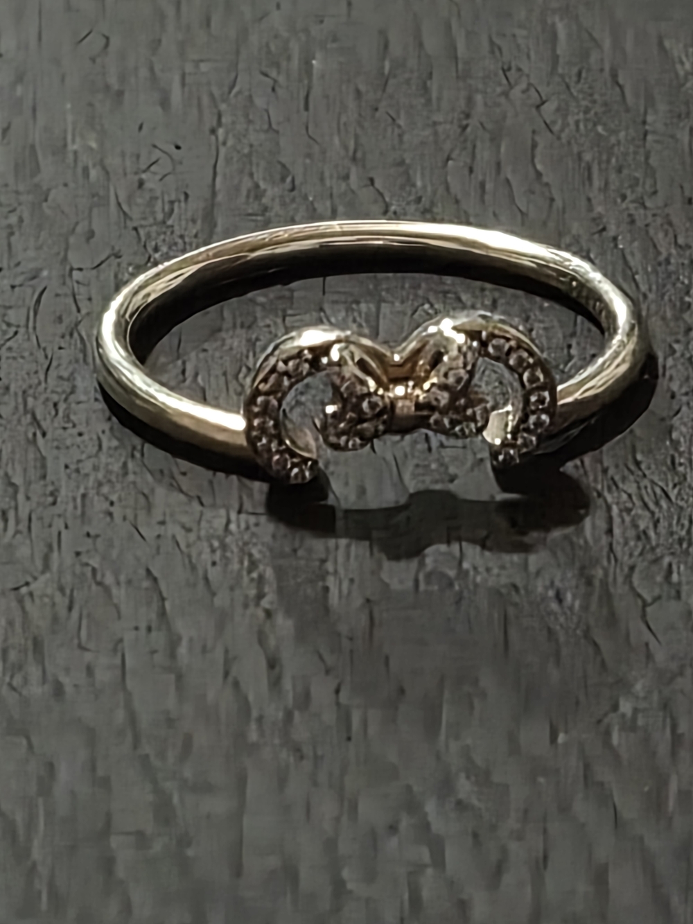 Pandora Mickey And MINNIE Puzzle Ring Size 7 - Picture 4 of 6